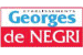 LES ETABLISSEMENTS GEORGES DE NEGRI