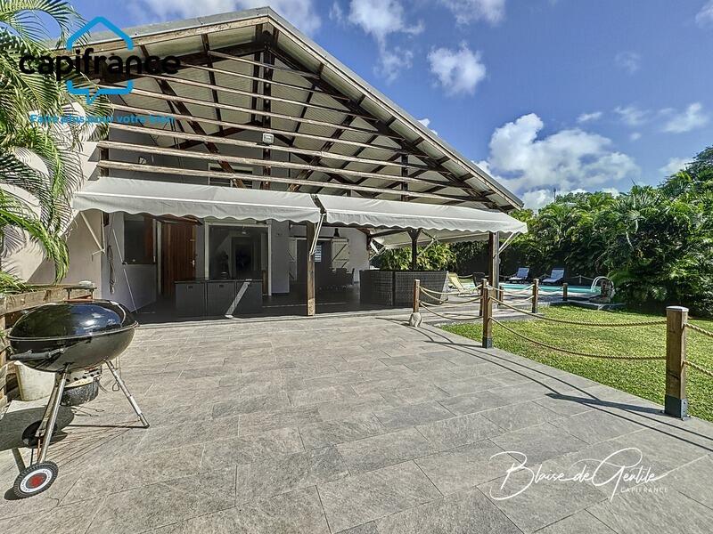Dpt Guadeloupe (971), à vendre LE GOSIER maison P7 Terrain