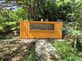 location container aménagé pour restauration