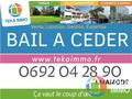 Cession de bail – Local commercial 132,63 m² – Centre-ville 